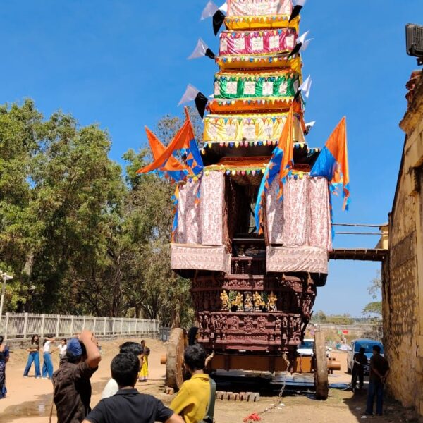 ಶ್ರೀರಂಗಪಟ್ಟಣದಲ್ಲಿ ರಂಗನಾಥನ ಬ್ರಹ್ಮ ರಥೋತ್ಸವ.